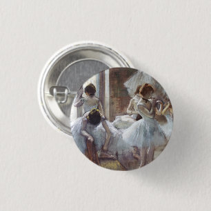 Dancers Edgar Degas Ronde Button 3,2 Cm