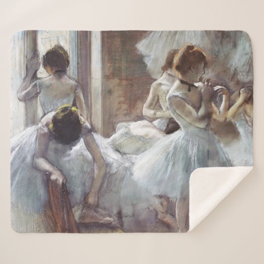 Dancers Edgar Degas Sherpa Deken (Voorkant (horizontaal))