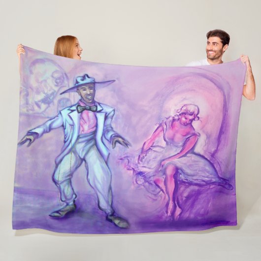 Dancers Fleece Blanket Deken (In situ)