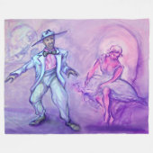 Dancers Fleece Blanket Deken (Voorkant (Horizontaal))