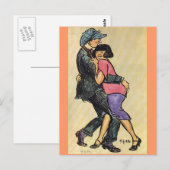 Dancers - Heinrich Zille Briefkaart (Voorkant / Achterkant)