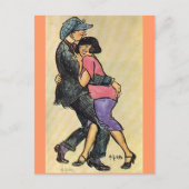 Dancers - Heinrich Zille Briefkaart (Voorkant)
