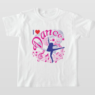 Dancer's, ik hou van Dans T-shirt