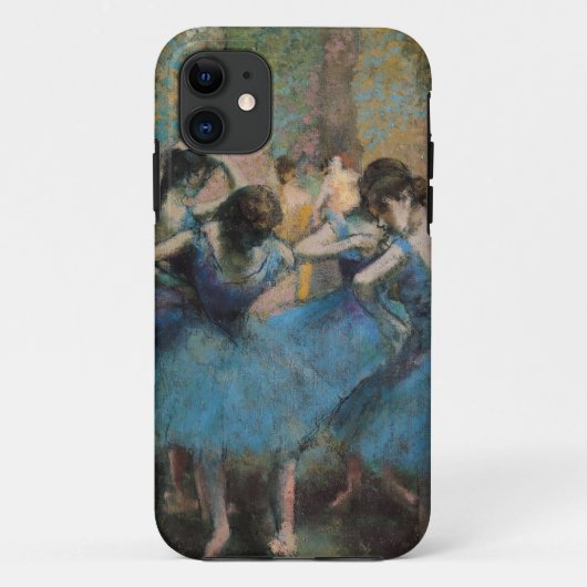 Dancers in blauw Case-Mate iPhone case (Achterkant)