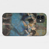 Dancers in blauw Case-Mate iPhone case (Achterkant (horizontaal))