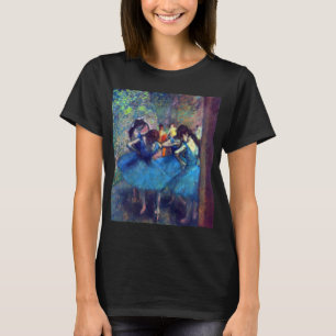 Dancers in blauw door Edgar Degas, balletkunst T-shirt
