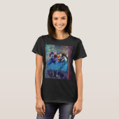 Dancers in blauw door Edgar Degas,  balletkunst T-shirt (Voorkant volledig)
