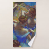 Dancers in blauw, Edgar Degas Badhanddoek (Badhanddoek)