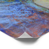 Dancers in blauw - Edgar Degas - c1890 Poster (Hoek)