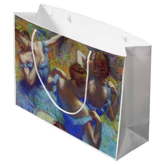 Dancers in blauw, Edgar Degas Groot Cadeauzakje (Achterkant Gekanteld)