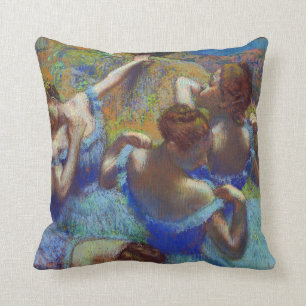 Dancers in blauw, Edgar Degas Kussen