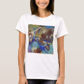 Dancers in blauw, Edgar Degas T-shirt (Voorkant)