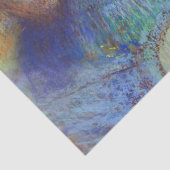 Dancers in blauw, Edgar Degas Tissuepapier (Detail)