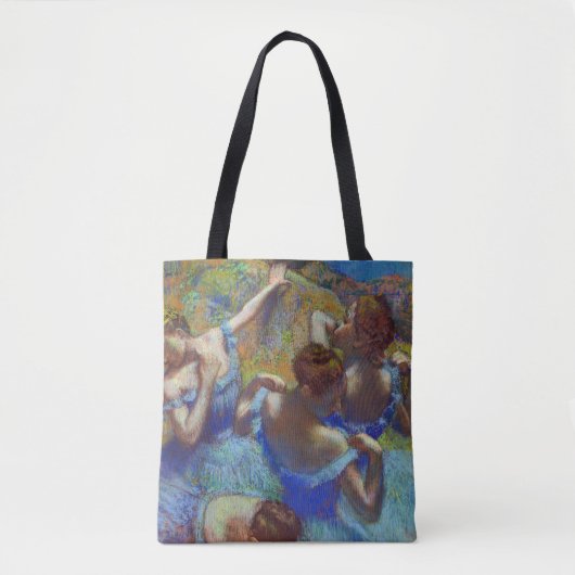 Dancers in blauw, Edgar Degas Tote Bag (Voorkant)