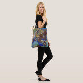 Dancers in blauw, Edgar Degas Tote Bag (Op model)