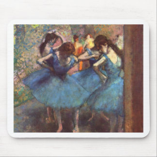 Dancers in blauw muismat