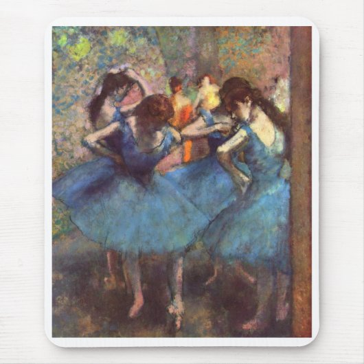 Dancers in blauw muismat (Voorkant)