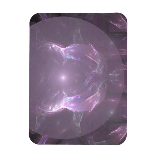 Dancers in Crystal Ball Abstract Magneet (Verticaal)