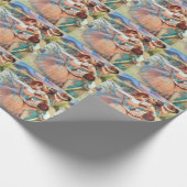 Dancers in een landschap van Edgar Degas Cadeaupapier (Hoek)