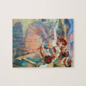 Dancers in een landschap van Edgar Degas Legpuzzel (Horizontaal)