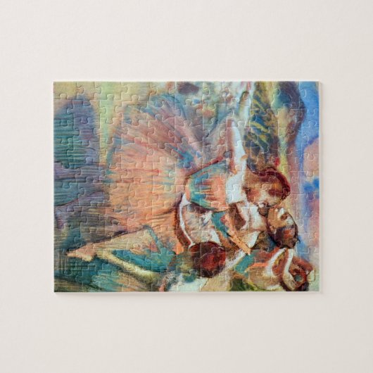 Dancers in een landschap van Edgar Degas Legpuzzel (Horizontaal)