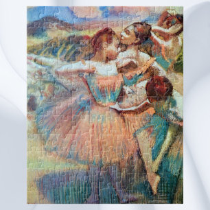 Dancers in een landschap van Edgar Degas Legpuzzel