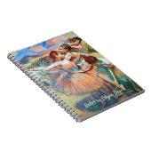Dancers in een landschap van Edgar Degas Notitieboek (Rechterzijde)