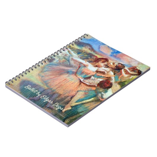 Dancers in een landschap van Edgar Degas Notitieboek (Linkerzijde)