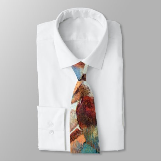 Dancers in een landschap van Edgar Degas Stropdas (Gebonden)