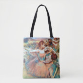 Dancers in een landschap van Edgar Degas Tote Bag (Voorkant)