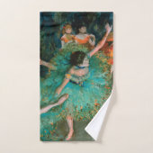 Dancers in Groen door Edgar Degas Bad Handdoek (Handdoek)