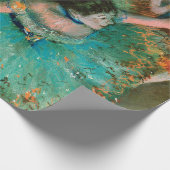 Dancers in Groen door Edgar Degas Cadeaupapier (Hoek)