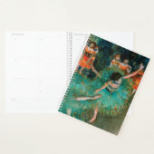 Dancers in Groen door Edgar Degas Planner (Display)