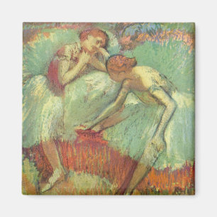 Dancers in het groen door Edgar Degas,  ballet Magneet