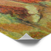 Dancers in het groen door Edgar Degas,  ballet Poster (Hoek)