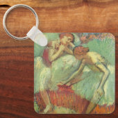 Dancers in het groen door Edgar Degas,  ballet Sleutelhanger (Voorkant)