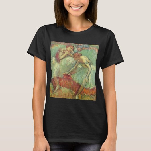 Dancers in het groen door Edgar Degas,  ballet T-shirt (Voorkant)