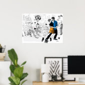 Dancers in New Orleans Poster (Thuiskantoor)