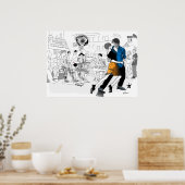 Dancers in New Orleans Poster (Keuken)