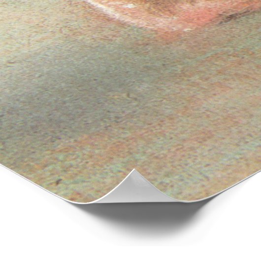 Dancers in roze door Edgar Degas,  balletkunst Poster (Hoek)