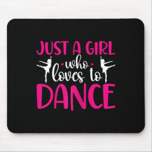 Dancers is gewoon een meisje dat van Dance Balleri Muismat