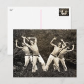 Dancers, jaren dertig, briefkaart (Voorkant / Achterkant)