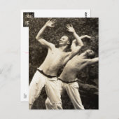 Dancers, jaren dertig, briefkaart (Voorkant / Achterkant)