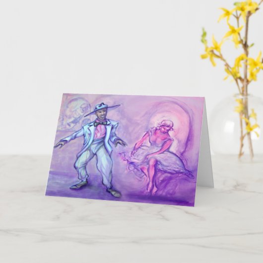 Dancers Kaart (Gele Bloem)