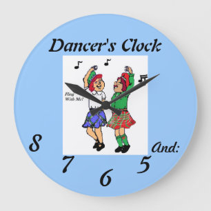 Dancer's klok en: 5,6,7,8