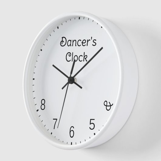 Dancer's klok - Funny Dance Humor 5, 6, 7, 8 (Hoek)