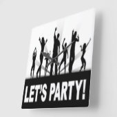DANCERS "LAET'S PARTIJ" VIERKANTE KLOK (Hoek)