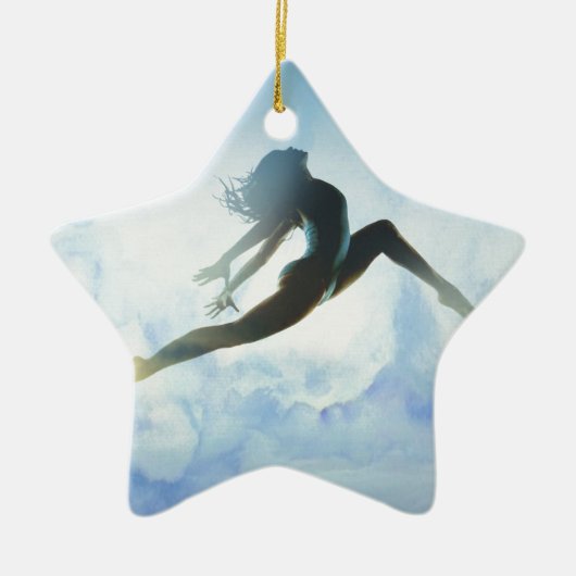 Dancer's Leap Keramisch Ornament (Voorkant)