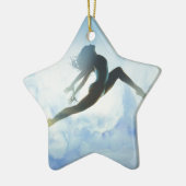 Dancer's Leap Keramisch Ornament (Links)