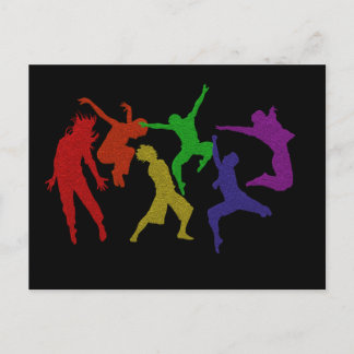 Dancers Postcard Briefkaart